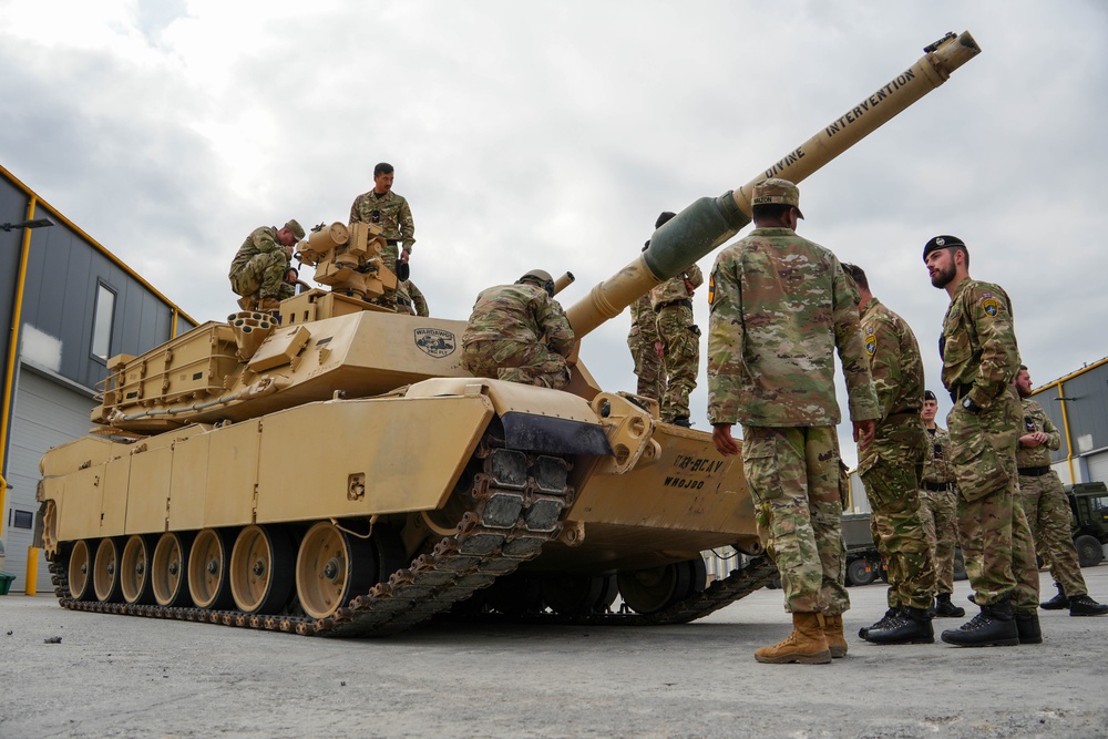 Joint Promotion Ceremony Unites 6-9 Cav and British Forces in Estonia