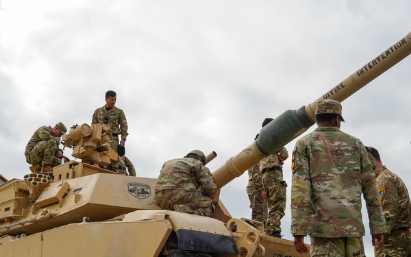 Joint Promotion Ceremony Unites 6-9 Cav and British Forces in Estonia