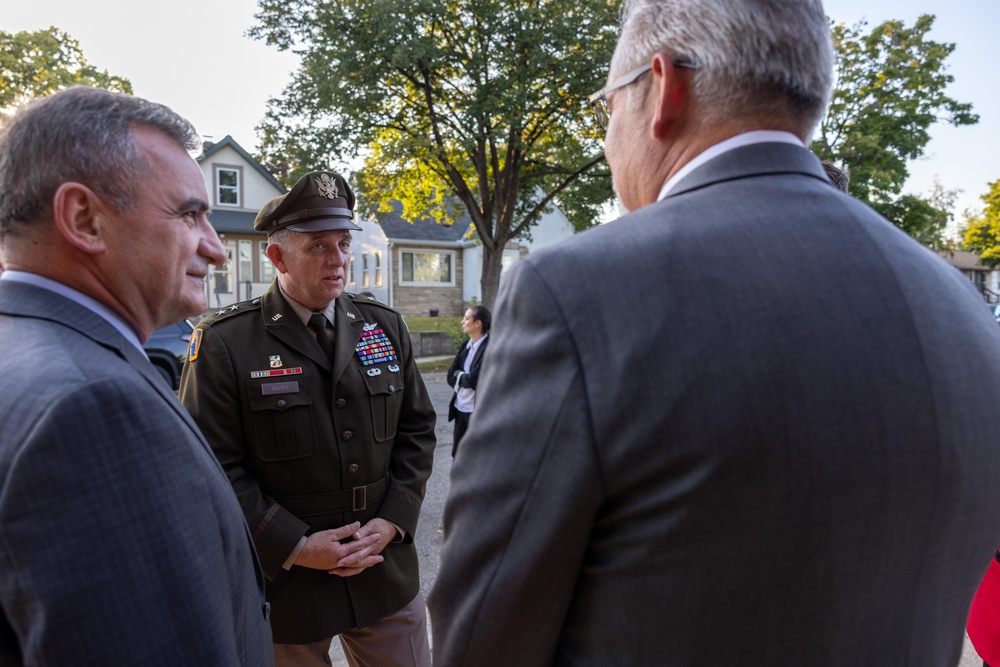 Croatian President Zoran Milanović visits Croatian Hall in Minnesota