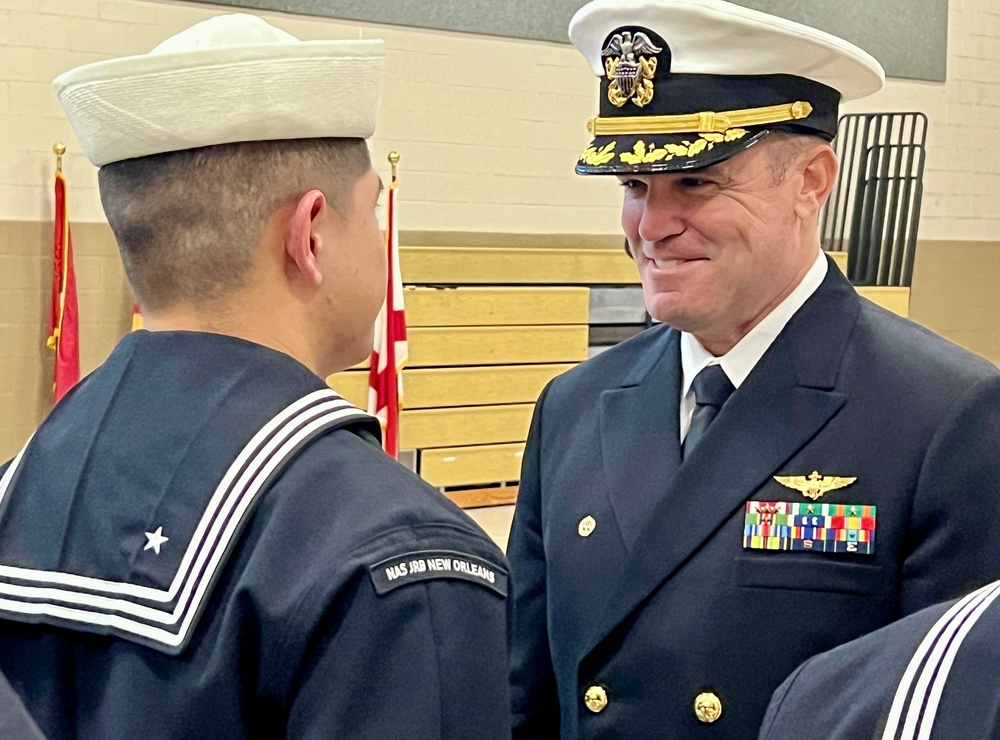 NAS JRB New Orleans Conducts Uniform Inspection