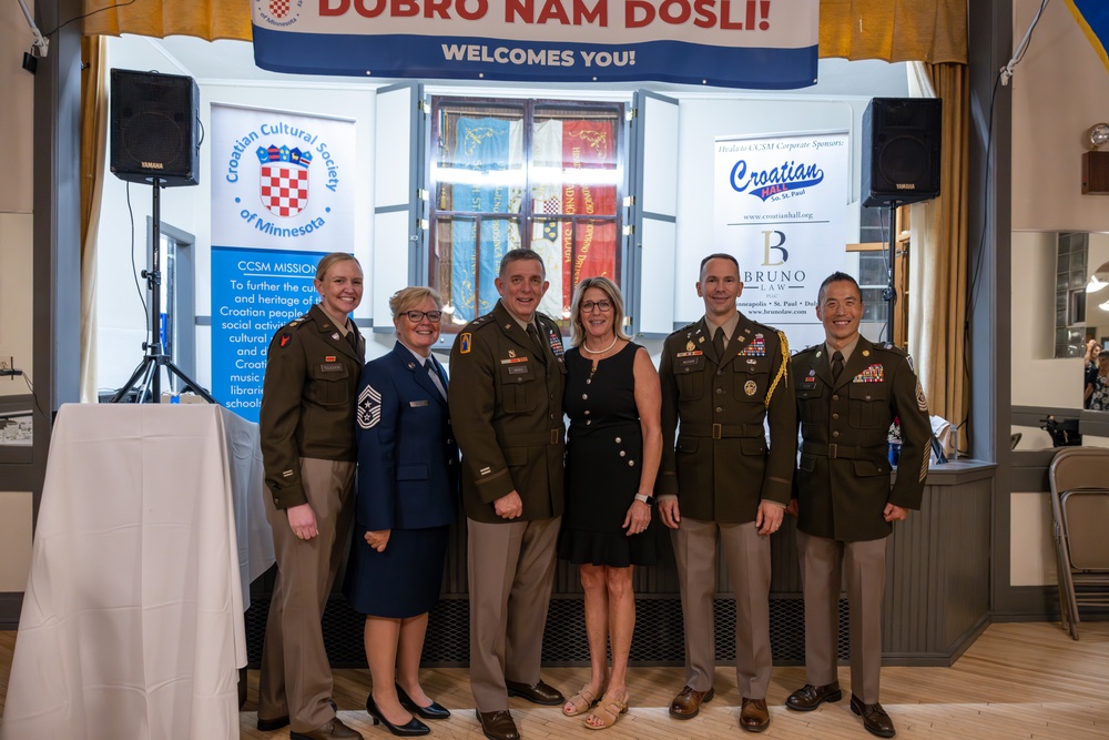 Croatian President Zoran Milanović visits Croatian Hall in Minnesota