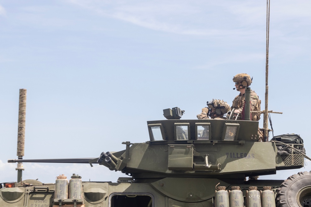 22nd MEU(SOC) | LAV 25 mm Gun Range on Camp Santiago, Puerto Rico