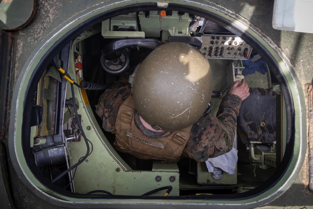 22nd MEU(SOC) | LAV 25 mm Gun Range on Camp Santiago, Puerto Rico