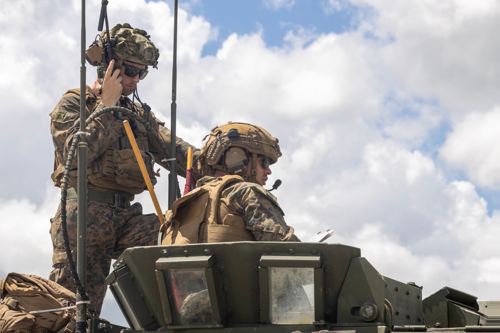 22nd MEU(SOC) | LAV 25 mm Gun Range on Camp Santiago, Puerto Rico