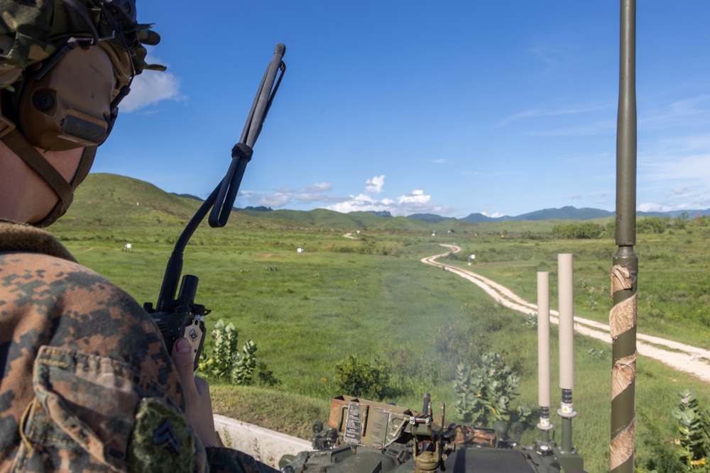 22nd MEU(SOC) | LAV 25 mm Gun Range on Camp Santiago, Puerto Rico