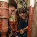USS Iwo Jima Sailors Inspect A Salinity Cell