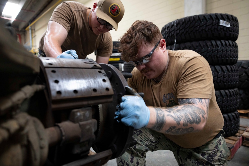 NMCB 133 Conducts Homeport Operations