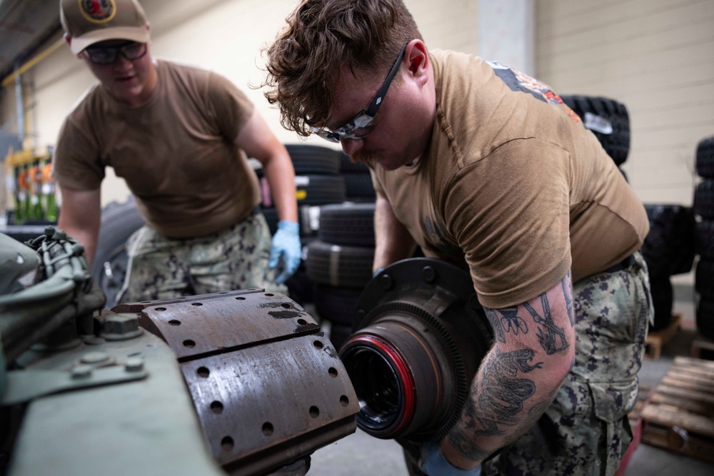 NMCB 133 Conducts Homeport Operations