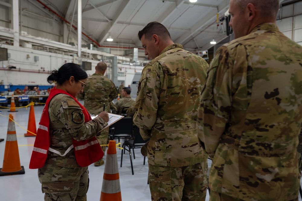 105 AW inspected for combat