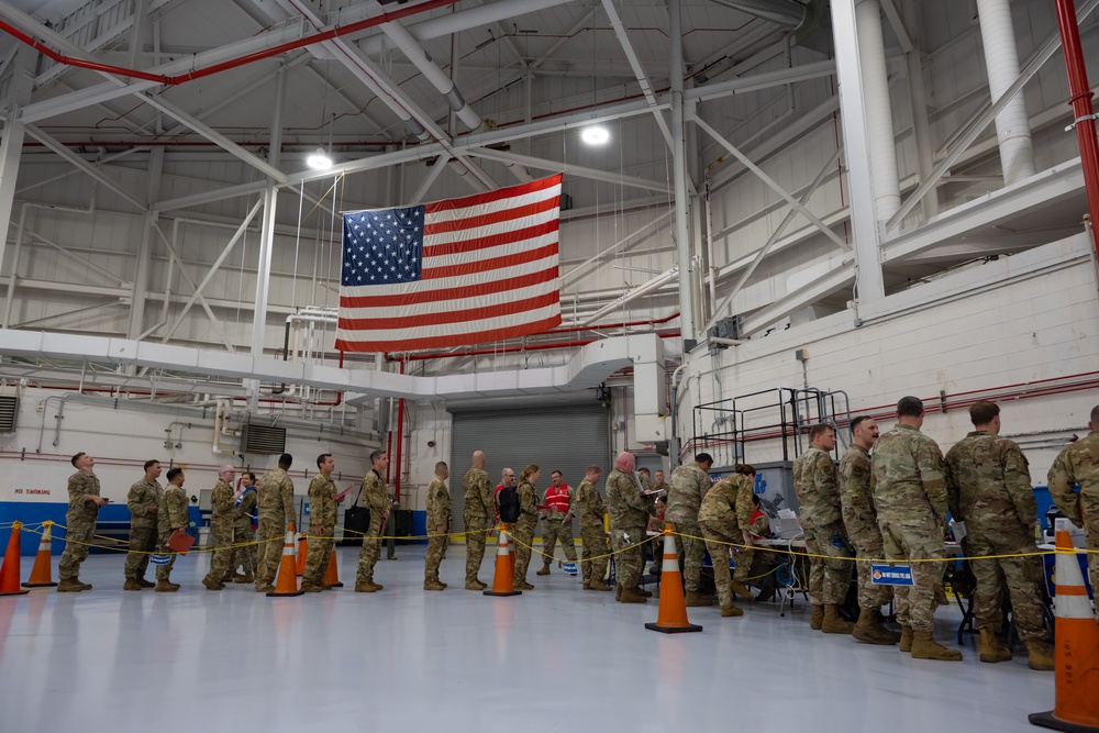105 AW inspected for combat