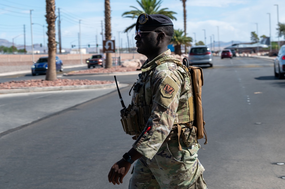 Nellis defenders use new personal cooling gear to beat desert heat
