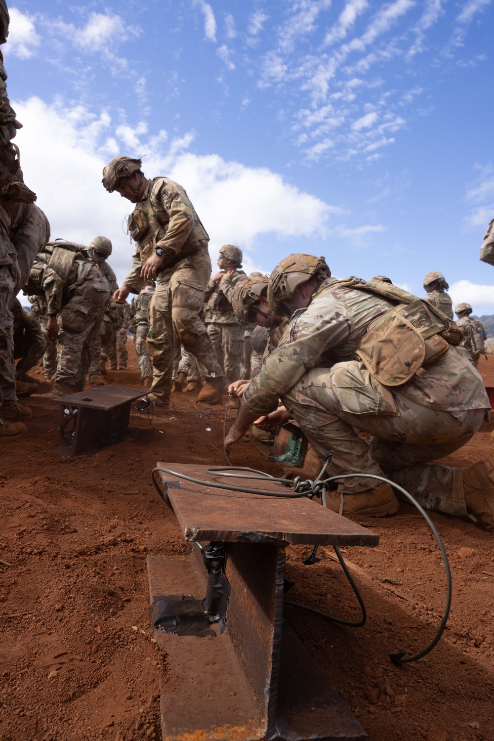 95th Combat Engineer Company Demo Range