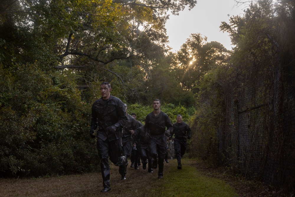 Combat Logistics Battalion 24 Participate in Endurance Course