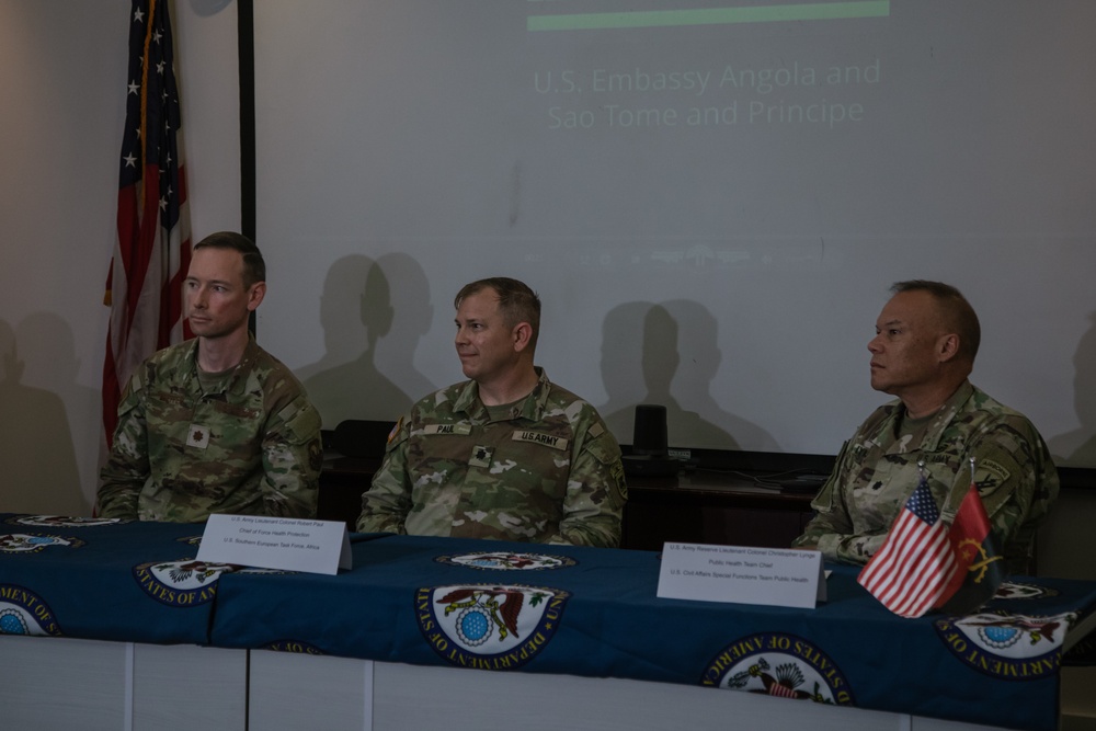 US, Angola conduct joint medical subject matter expert exchange on infection control, epidemiology