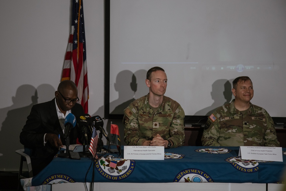 US, Angola conduct joint medical subject matter expert exchange on infection control, epidemiology