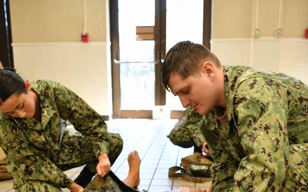 Navy Corpsman in Pensacola Sharpen Life-Saving Skills Through Tactical Combat Casualty Care
