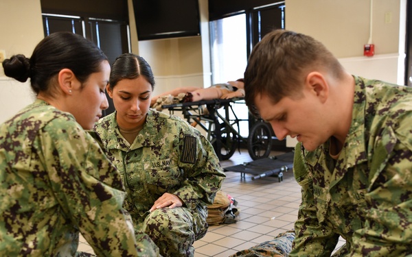 Navy Corpsman in Pensacola Sharpen Life-Saving Skills Through Tactical Combat Casualty Care
