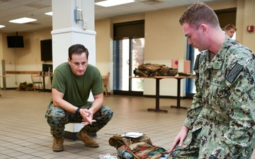 Navy Corpsman in Pensacola Sharpen Life-Saving Skills Through Tactical Combat Casualty Care