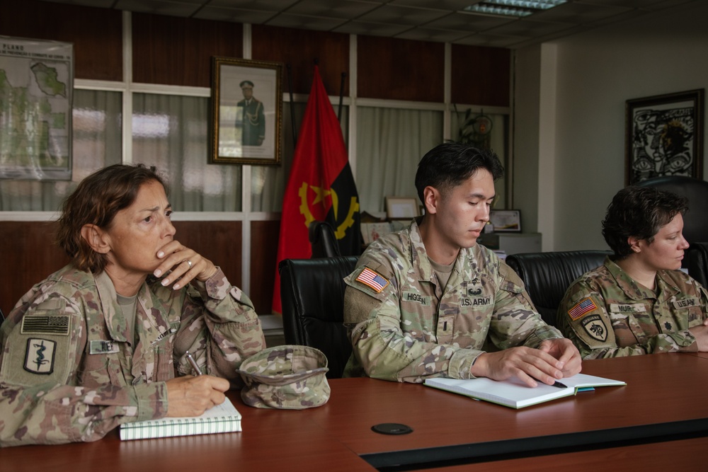 US, Angola conduct joint medical subject matter expert exchange on infection control, epidemiology