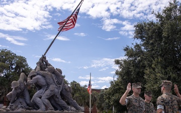 6th Marine Corps District Master Sgt. Delateja Promotion