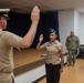 Machinist’s Mate 1st Class Tahirah Geter Advances and Reenlists in the Navy