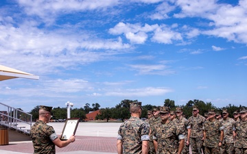 6th Marine Corps District Master Sgt. Delateja Promotion