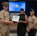 Machinist’s Mate 1st Class Tahirah Geter Advances and Reenlists in the Navy