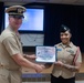 Machinist’s Mate 1st Class Tahirah Geter Advances and Reenlists in the Navy