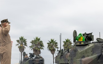 Marines bid farewell to the Assault Amphibious Vehicle