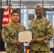 Boatswain’s Mate 1st Class Benson Lakabung Completes Tour at SWESC Great Lakes and Receives Navy and Marine Corps Achievement Medal