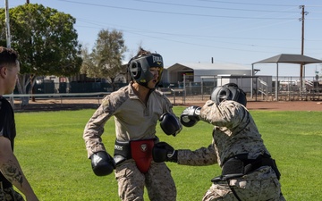 JTF-SB Marines conduct Marine Corps Martial Arts Program belt advancement course  