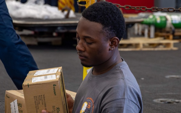 Abraham Lincoln conducts routine operations