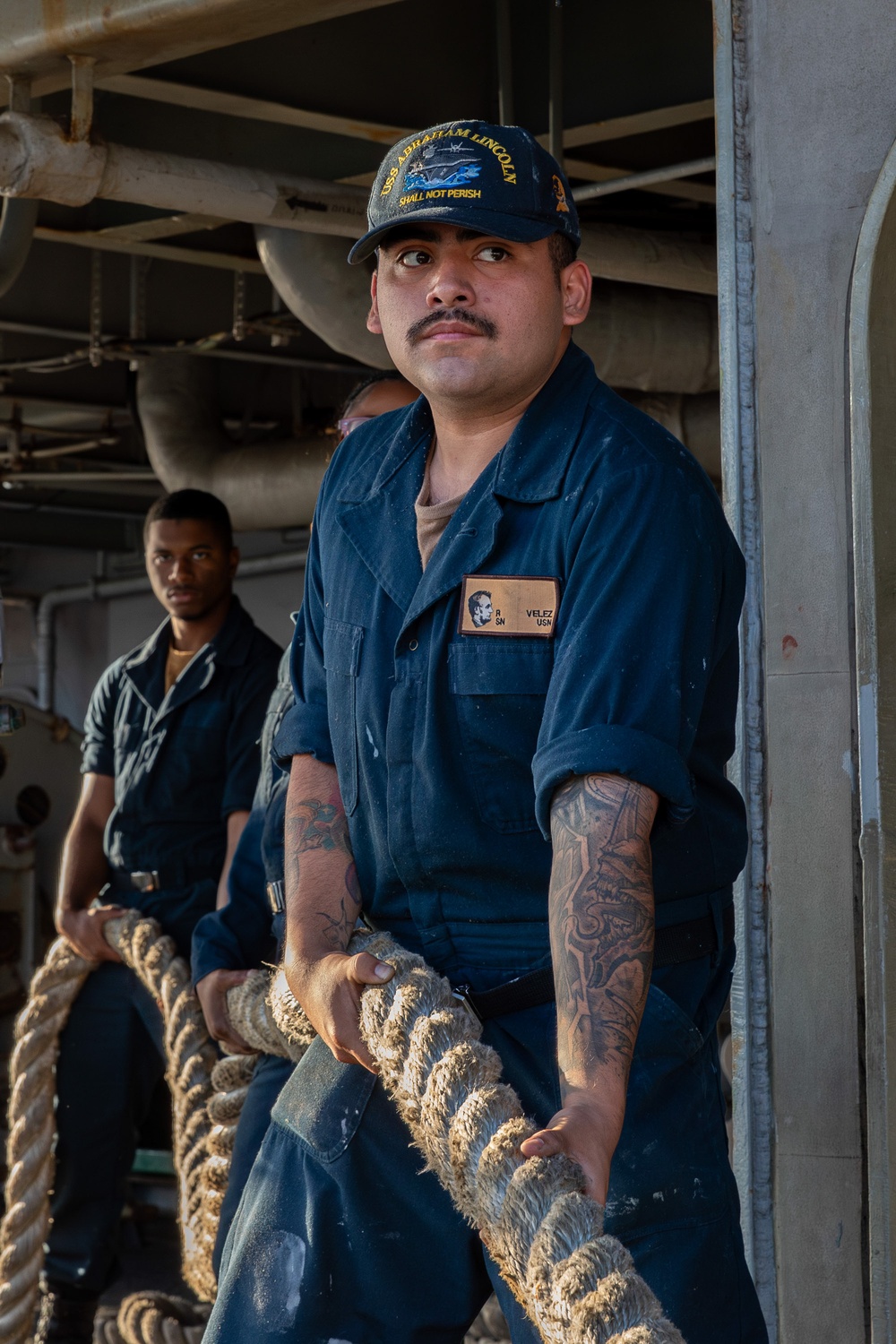 Abraham Lincoln departs San Diego