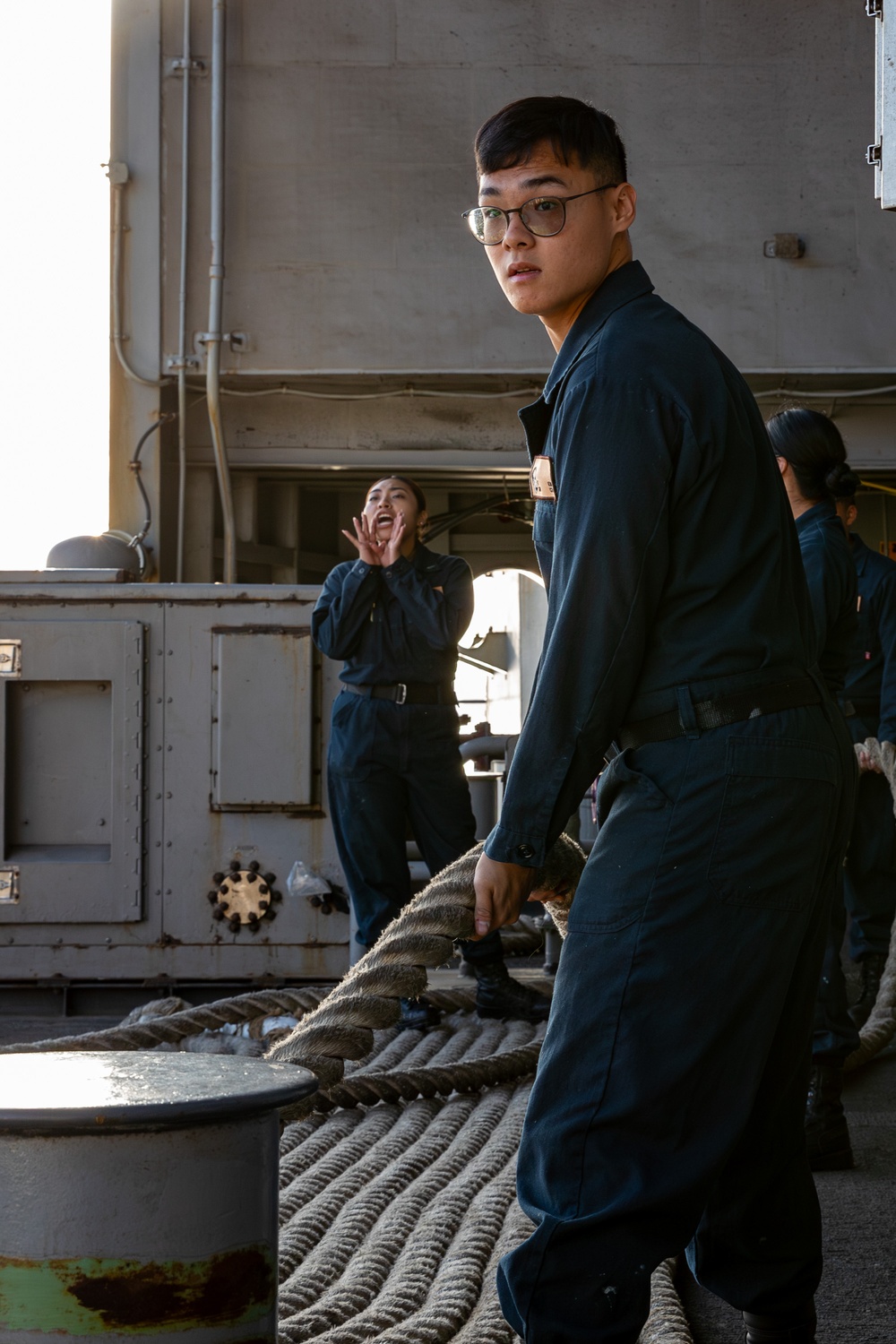 Abraham Lincoln departs San Diego