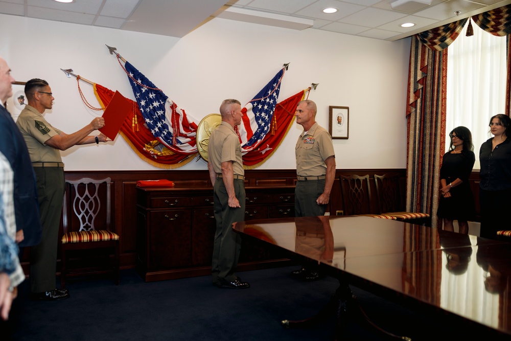 Commandant of the Marine Corps appoints Gen. Gering as the 38th Assistant Commandant of the Marine Corps