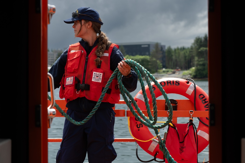 U.S. Coast Guard Cutter Storis crew conducts operations in Sitka, Alaska