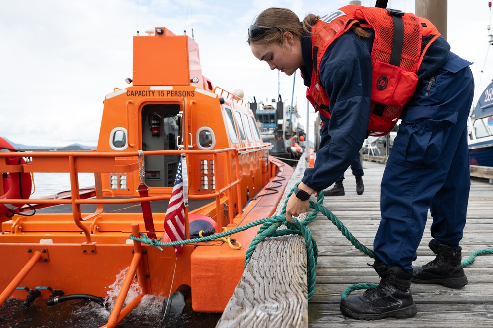 U.S. Coast Guard Cutter Storis crew conducts operations in Sitka, Alaska