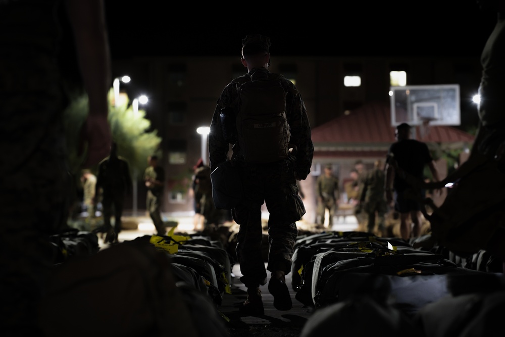 2/23 Marines Arrive Back to the U.S.
