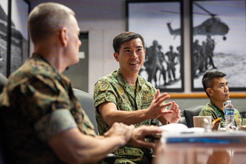 MARFORPAC - Singapore Army Staff Talks Day 2