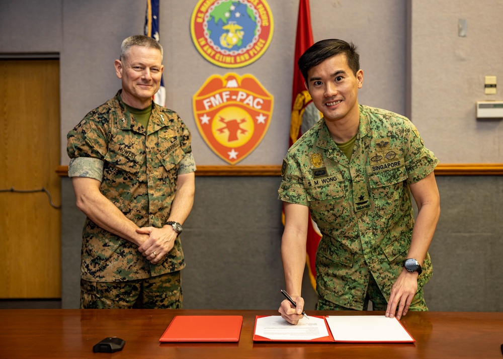 MARFORPAC - Singapore Army Staff Talks Day 2