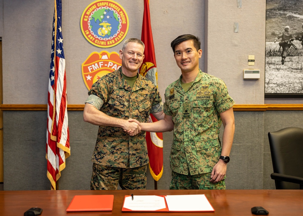 MARFORPAC - Singapore Army Staff Talks Day 2