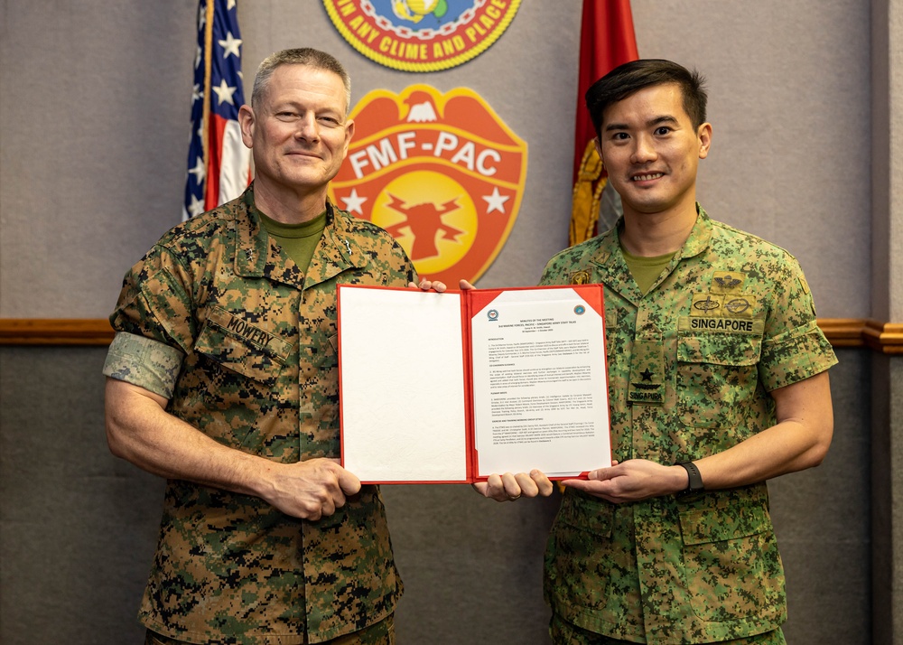 MARFORPAC - Singapore Army Staff Talks Day 2