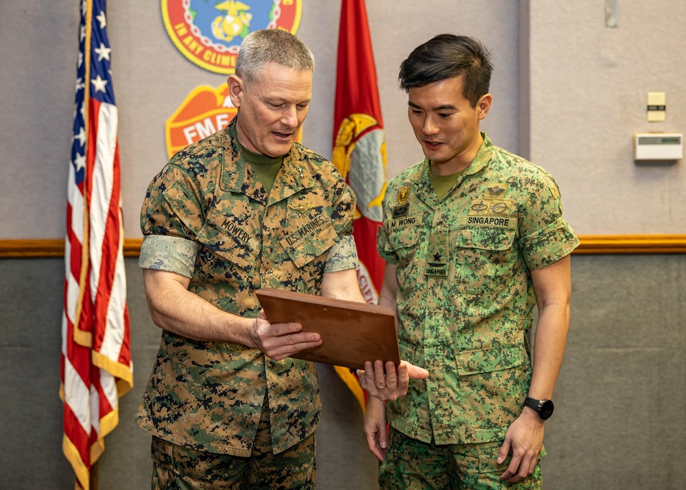 MARFORPAC - Singapore Army Staff Talks Day 2