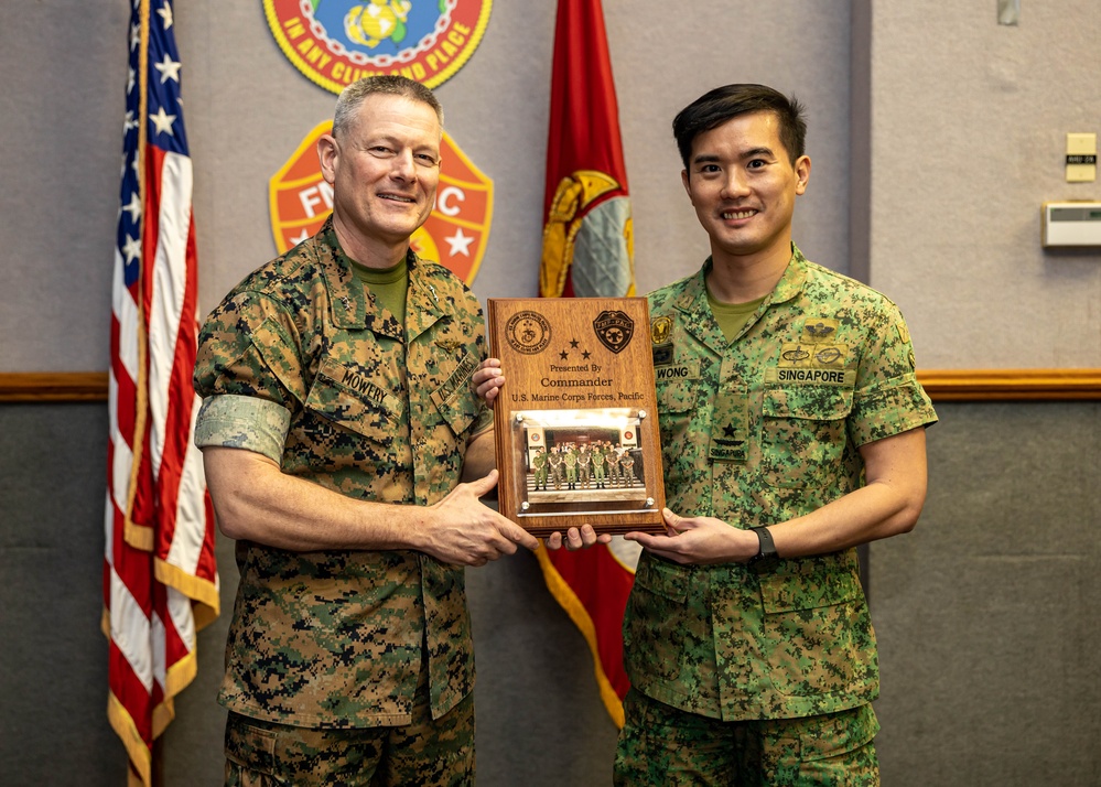 MARFORPAC - Singapore Army Staff Talks Day 2