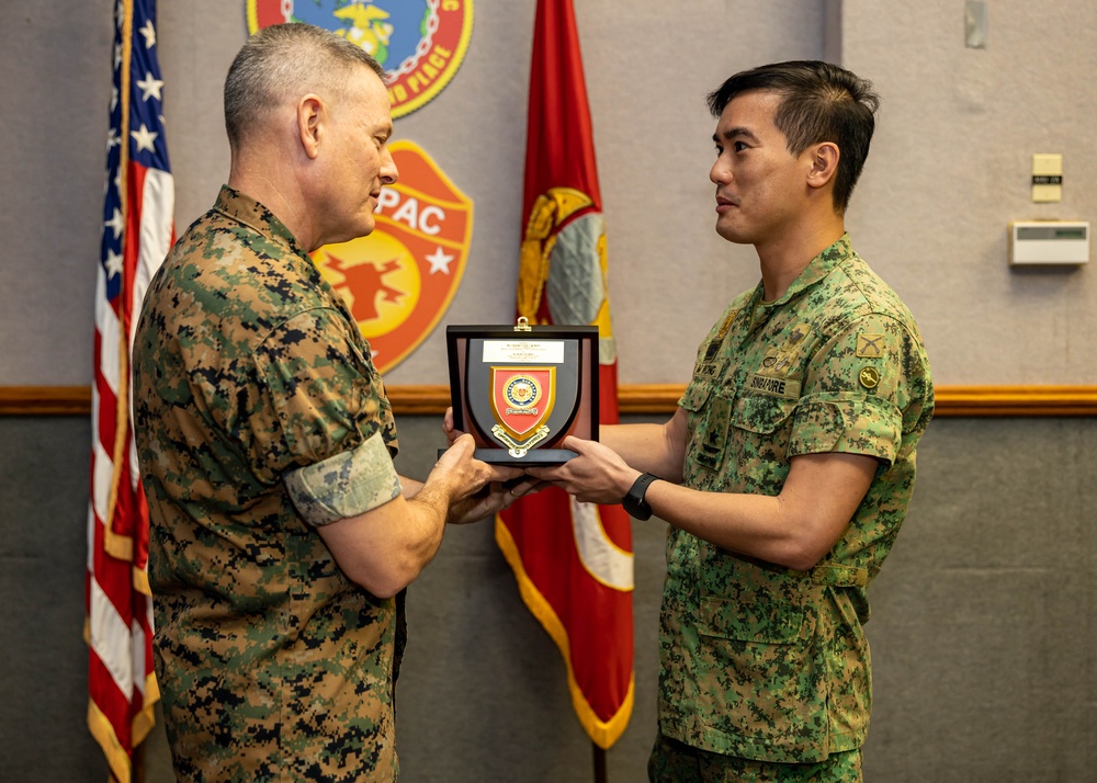 MARFORPAC - Singapore Army Staff Talks Day 2