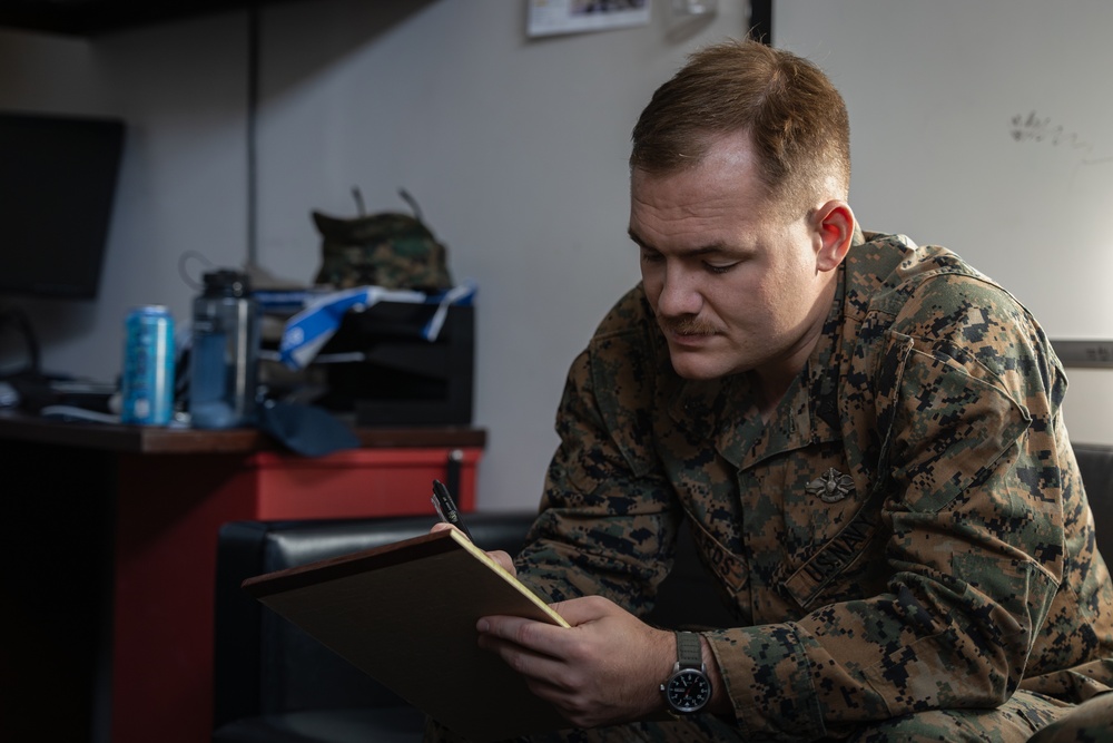 2/23 Marines Conduct Audiogram Tests