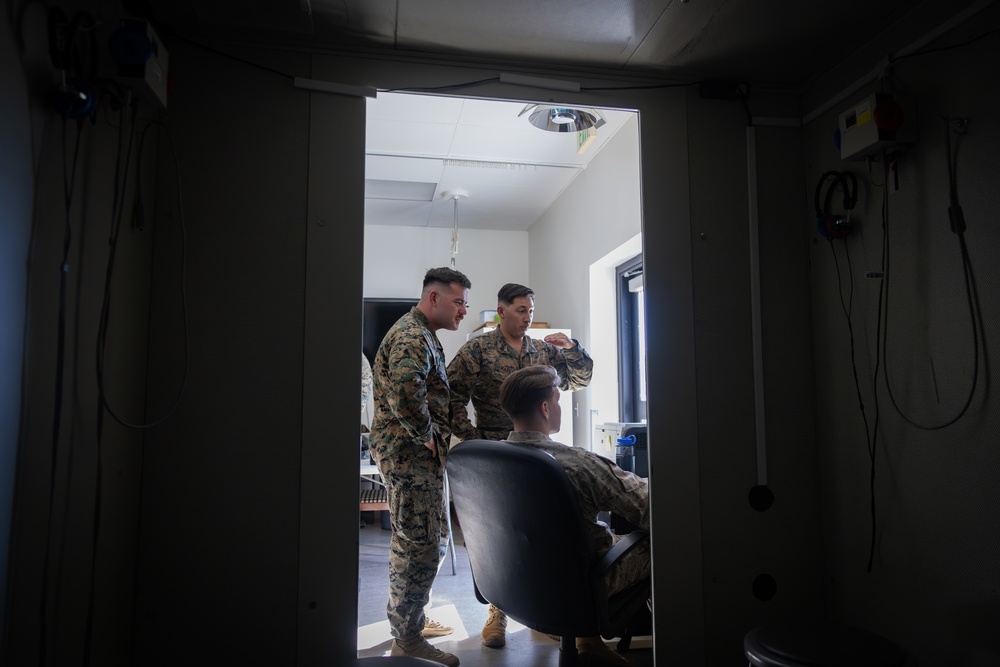 2/23 Marines Conduct Audiogram Tests