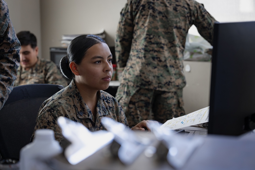 2/23 Marines Conduct Audiogram Tests