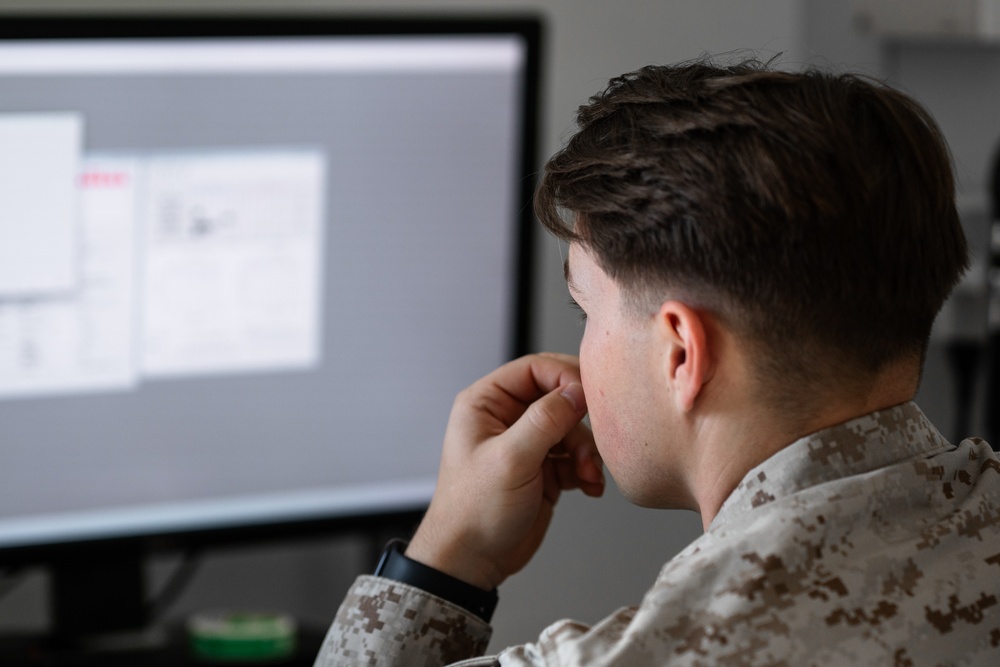 2/23 Marines Conduct Audiogram Tests