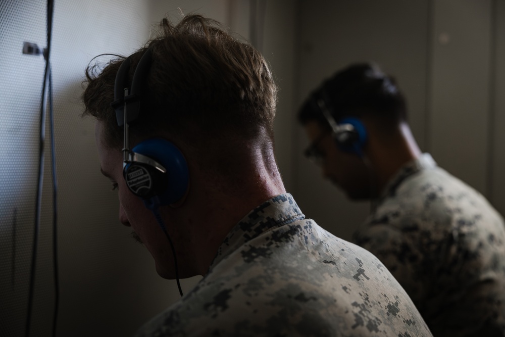2/23 Marines Conduct Audiogram Tests